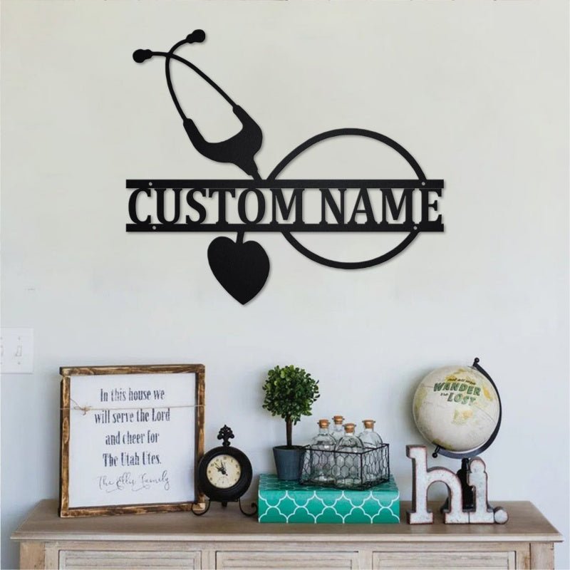 Custom Nurse Metal Signage – Personalized Wall Decor for Nurses, Healthcare Professionals, Hospital, Clinic, or Home, Unique Gift for Nurses and Medical Staff 93593088 - DiyGiftly
