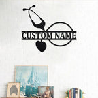 Custom Nurse Metal Signage – Personalized Wall Decor for Nurses, Healthcare Professionals, Hospital, Clinic, or Home, Unique Gift for Nurses and Medical Staff 93593088 - DiyGiftly