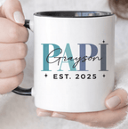 Custom Papi Gift Mug – Funny or Heartwarming Coffee Cup for Dad, Grandpa, or Husband, Personalized Name or Message, Unique Gift for Father’s Day, Birthday, Christmas, or Everyday Appreciation 59540736 - DiyGiftly