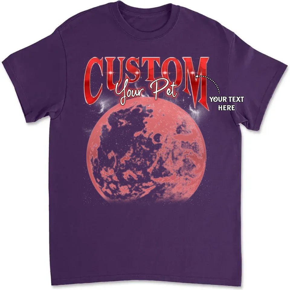 Custom Pet Face Vintage Version 5 - Personalized Custom Unisex T-shirt 664373 - DiyGiftly