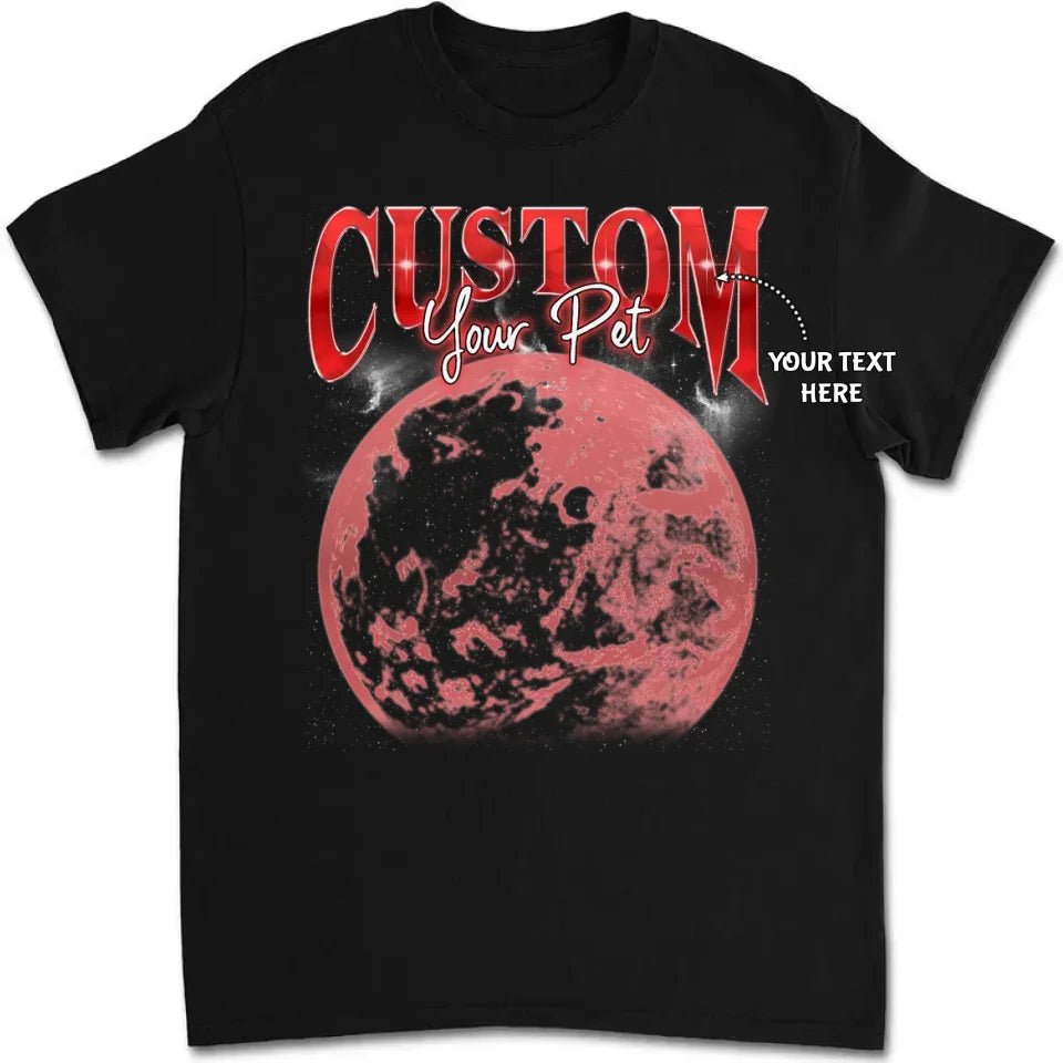 Custom Pet Face Vintage Version 5 - Personalized Custom Unisex T-shirt 664373 - DiyGiftly