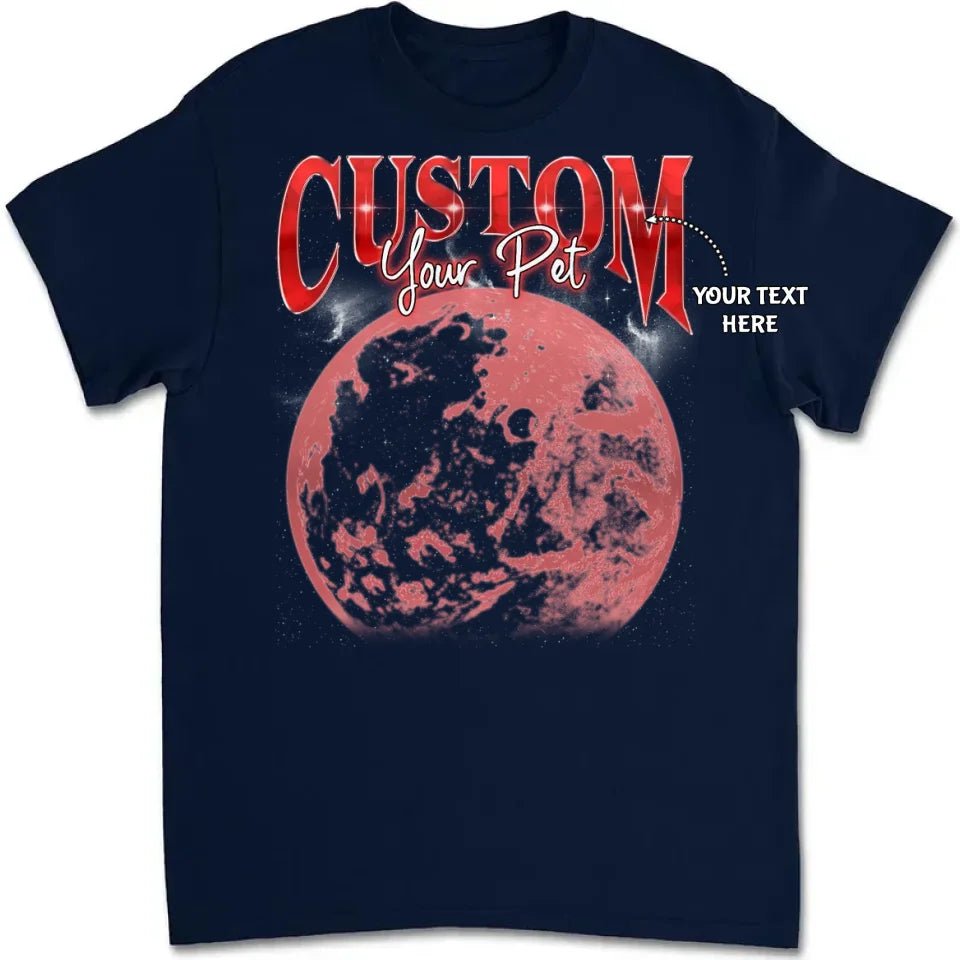 Custom Pet Face Vintage Version 5 - Personalized Custom Unisex T-shirt 664373 - DiyGiftly