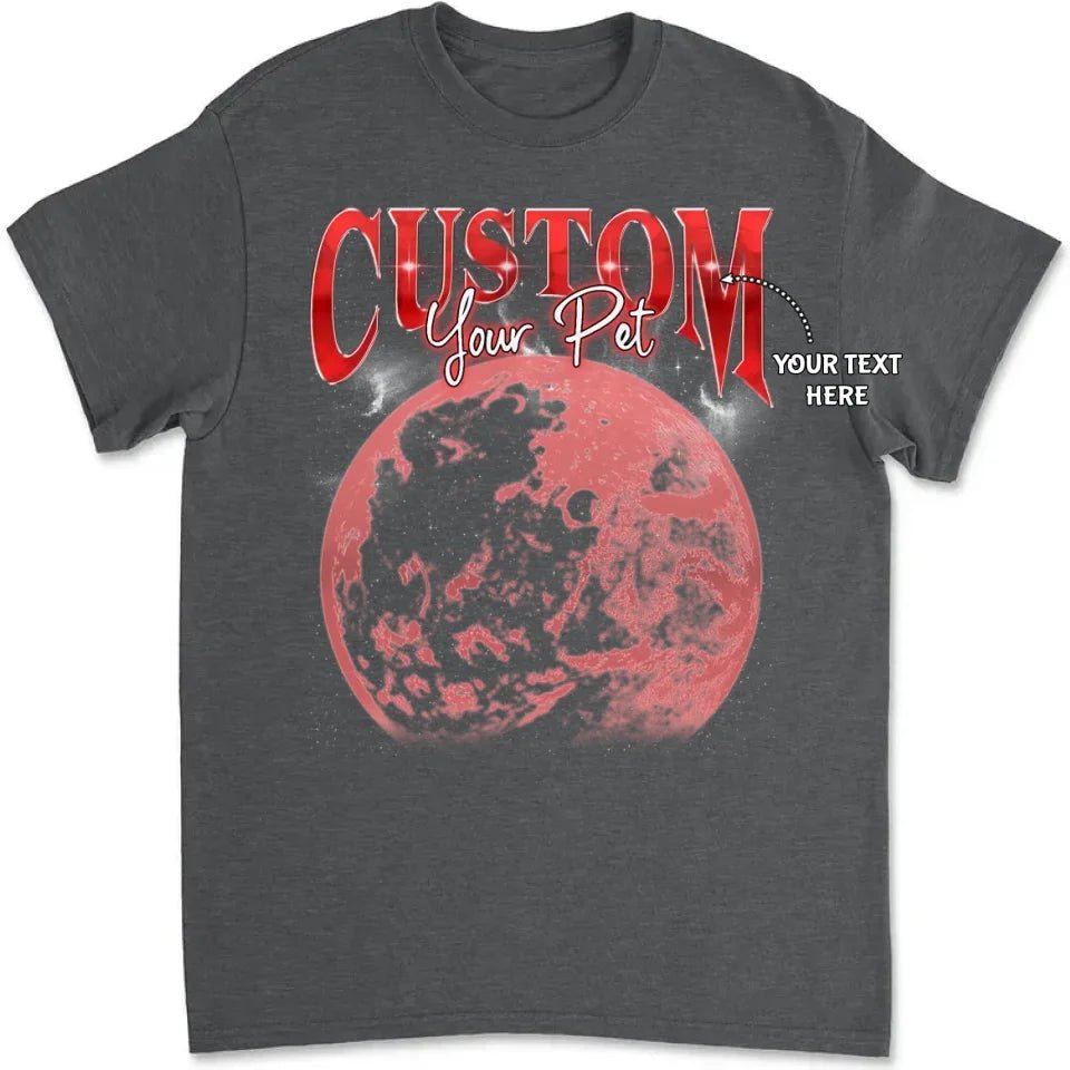 Custom Pet Face Vintage Version 5 - Personalized Custom Unisex T-shirt 664373 - DiyGiftly