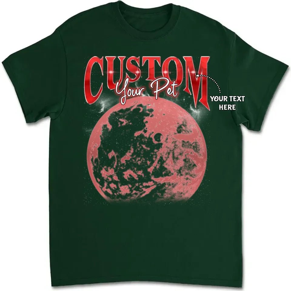 Custom Pet Face Vintage Version 5 - Personalized Custom Unisex T-shirt 664373 - DiyGiftly