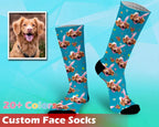 Custom Pet Socks, Easter Socks, Easter Egg Socks,Personalized Dog Socks,Funny Photo Socks,Custom Cat Socks,Easter BunnySocks,Valentine's Day 59604992 - DiyGiftly