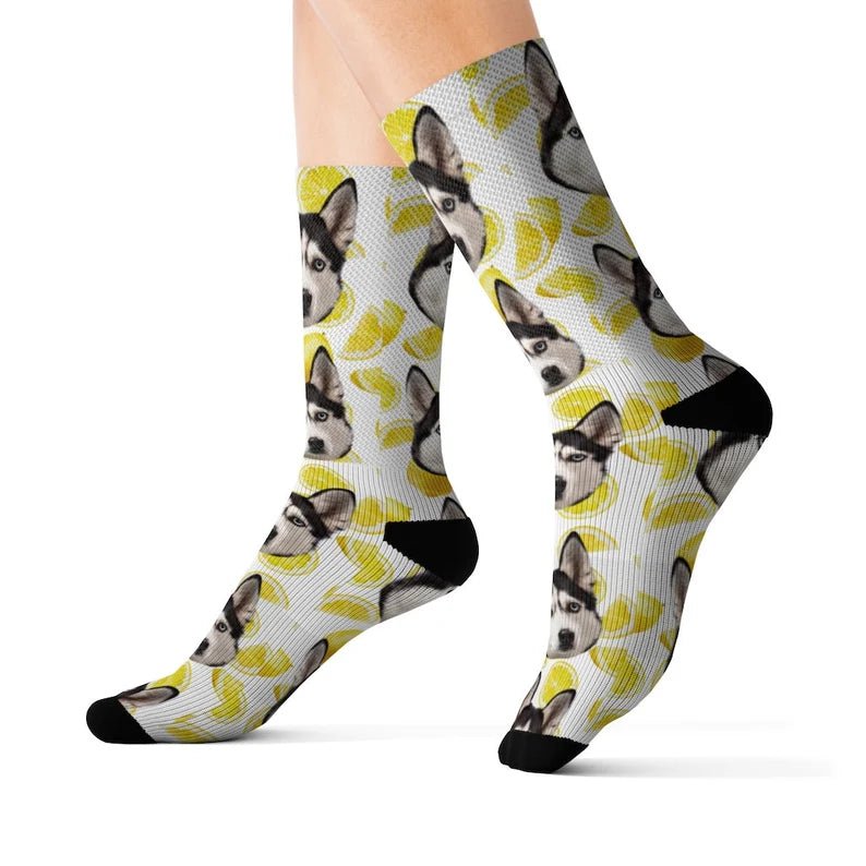 Socks Personalized Pet Portrait for Pet Lover Gifting