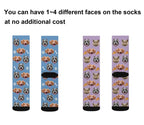 Custom Pet Socks,Put Your Cute Dog on Custom Socks,Dog Lover GIft,Dog Picture Socks,Personalized Socks,Food Socks,Class of 2025,Fathers Day 76381184 - DiyGiftly