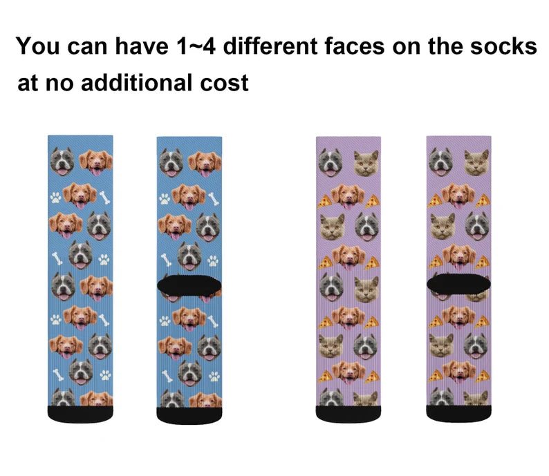 Custom Pet Socks,Put Your Cute Dog on Custom Socks,Dog Lover GIft,Dog Picture Socks,Personalized Socks,Food Socks,Class of 2025,Fathers Day 76381184 - DiyGiftly