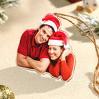 Custom Photo Acrylic Christmas Tree Ornament – Personalized Holiday Gift - DiyGiftly