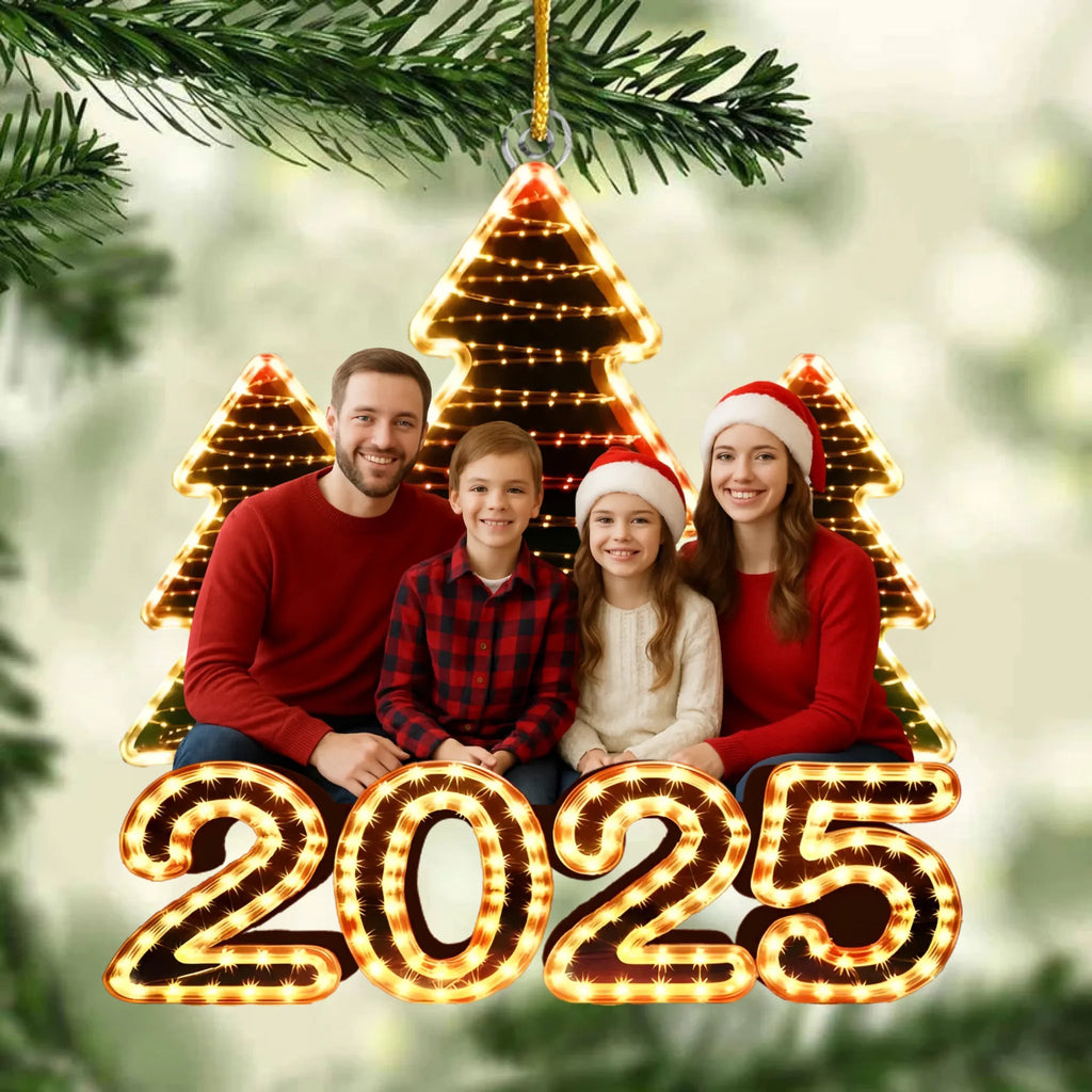 Custom Photo Acrylic Ornament – Personalized Christmas & Birthday Gift for Mom, Dad, Brother, Sister, Kids – Family Memory Décor – “Our Story, Framed in Joy” Holiday Gift 1065028 - DiyGiftly