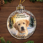 Custom Photo Acrylic Ornament - Personalized Pet Christmas Memorial Sympathy Gifts For Dogs, Cats - Every Star Carries Your Light 1045822 - DiyGiftly