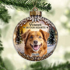 Custom Photo Acrylic Ornament - Personalized Pet Christmas Memorial Sympathy Gifts For Dogs, Cats - Every Star Carries Your Light 1045822 - DiyGiftly