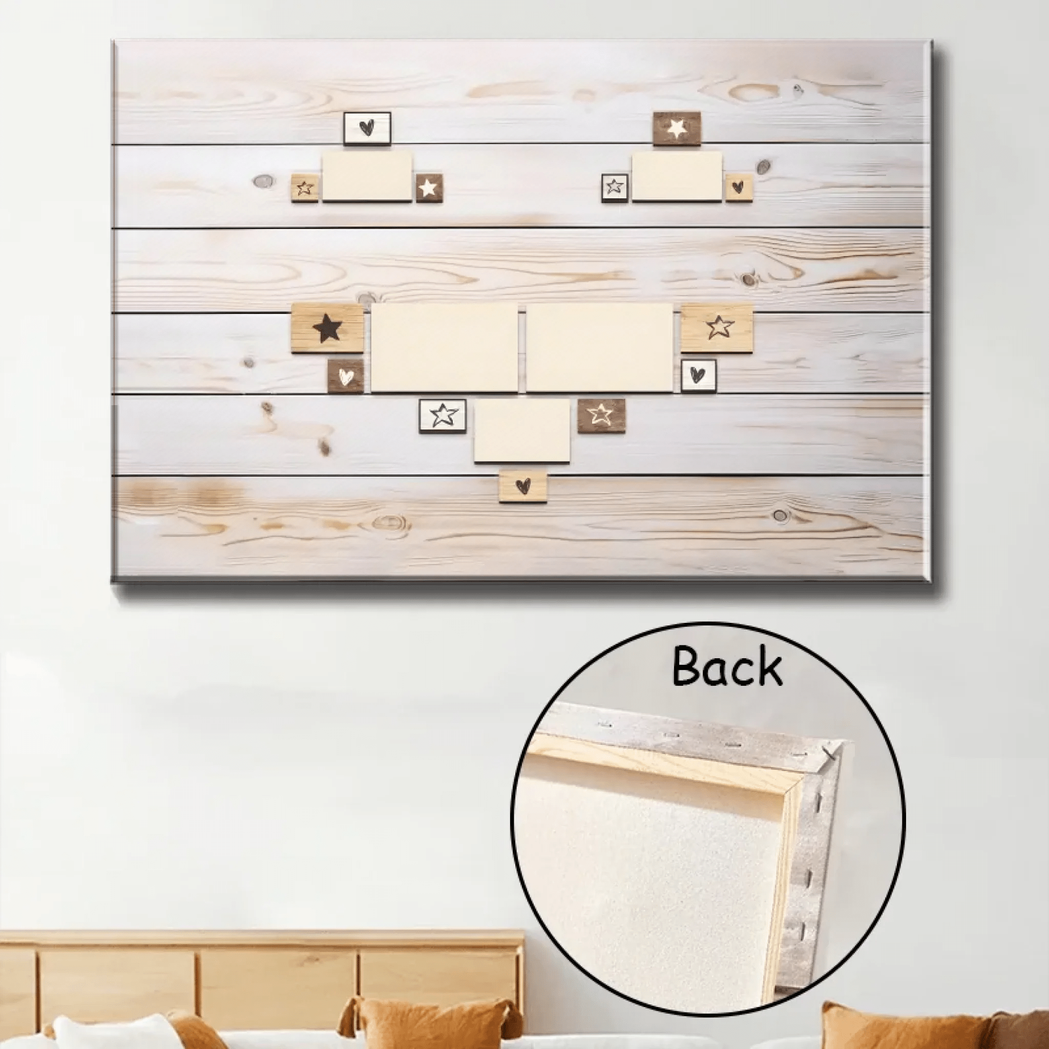 Custom Photo Always By My Side - Family Personalized Custom Horizontal Canvas - Father's Day, Gift For Dad 710038 - DiyGiftly