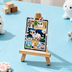 Custom Photo Anime - Style Double - Sided Game Card Personalized Gift for Pet Lovers - DiyGiftly
