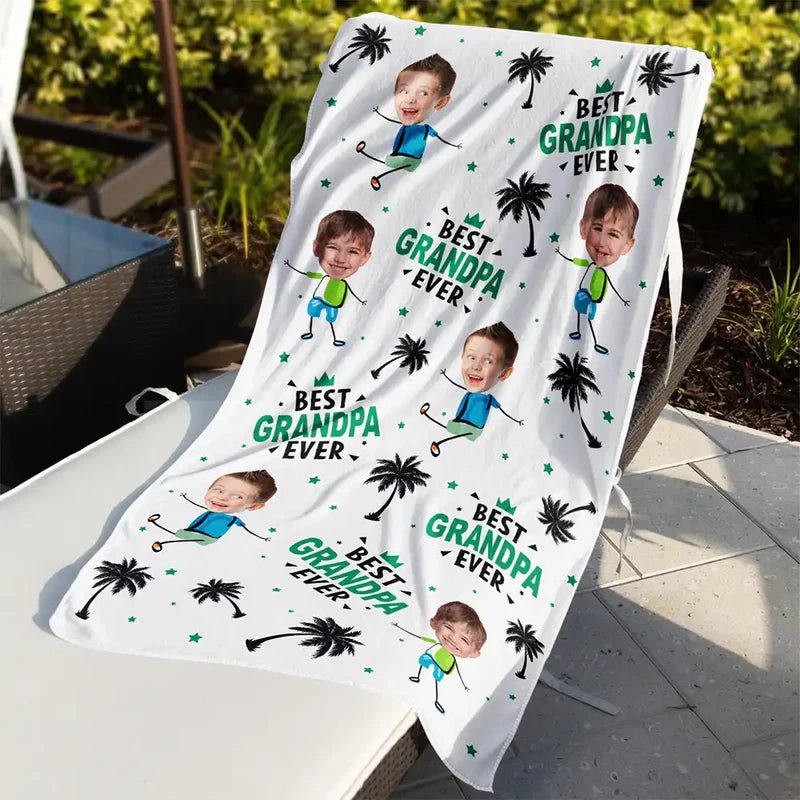 fathers day surprise custom gift for dad inspired by best dad ever coconut palm