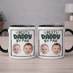 Custom Photo Best Daddy By Par Coffee Mug, Personalized Father's Day Photo Mug, Father's Day Gift, Best Dad By Par Coffee Cup 70441472 - DiyGiftly