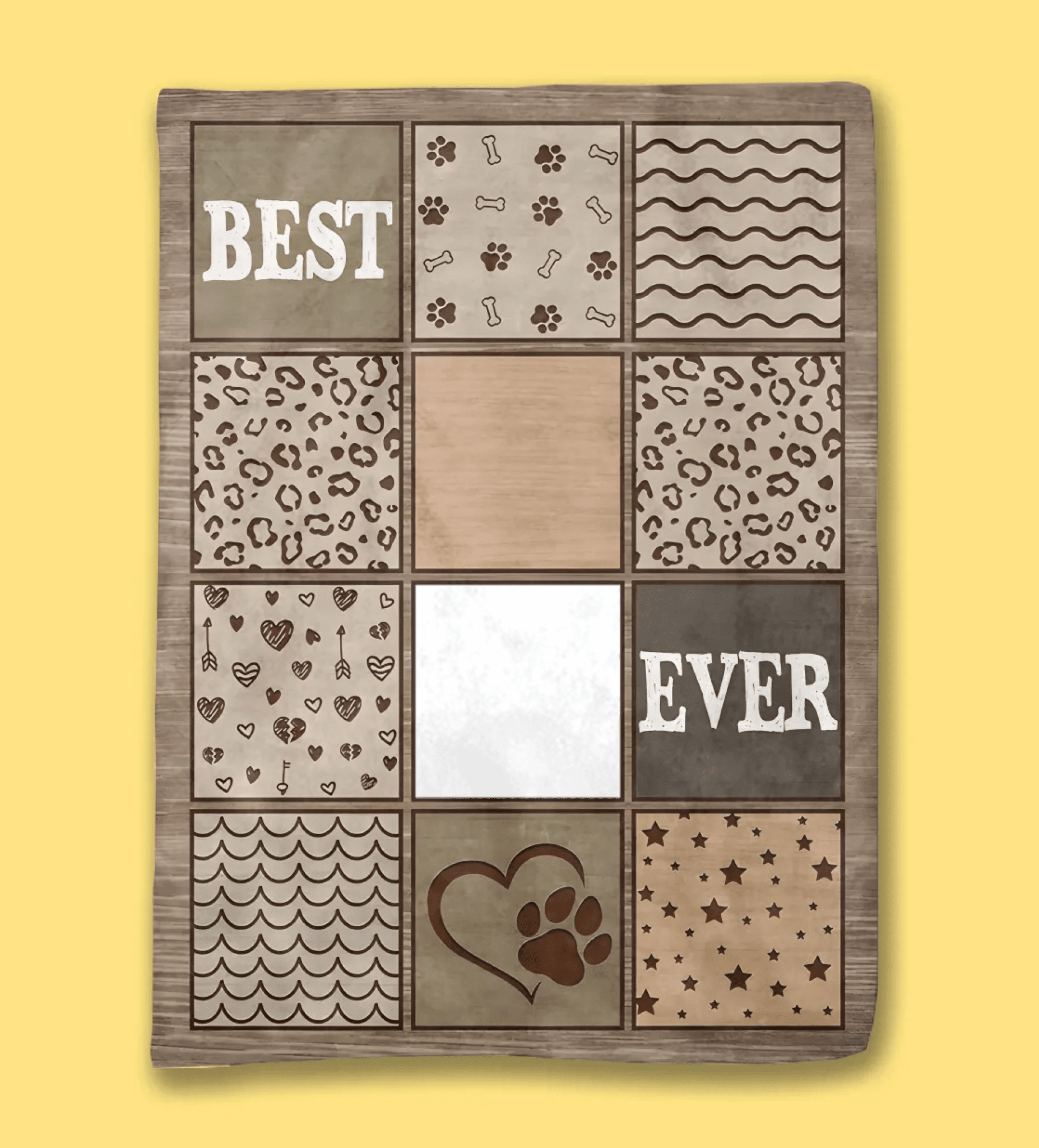 Custom Photo Best Dog Mom Ever - Gift For Pet Lovers - Personalized Fleece Blanket 721773 - DiyGiftly