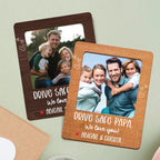 Custom Photo Car Visor Clip, Best Dad Ever Custom Photo Frame Visor Clip, Dad Photo Magnet, Gift for Dad from Son, Drive Safe Gift Papa Gift 65361152 - DiyGiftly
