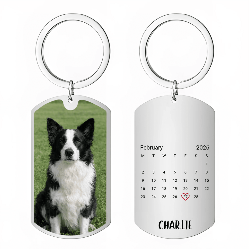Personalized Cat Photo Photo Keychain Cat Remembrance Gifts