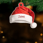 Custom Photo Dear Santa Stop Judging Me - Family Personalized Custom Ornament - Acrylic Custom Shaped - Christmas Gift For Family Members 681137 - DiyGiftly