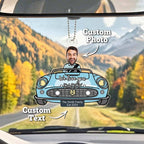 birthday gift ornament for dad inspired by photo drive safe daddy ornament for car personalized birthday gift