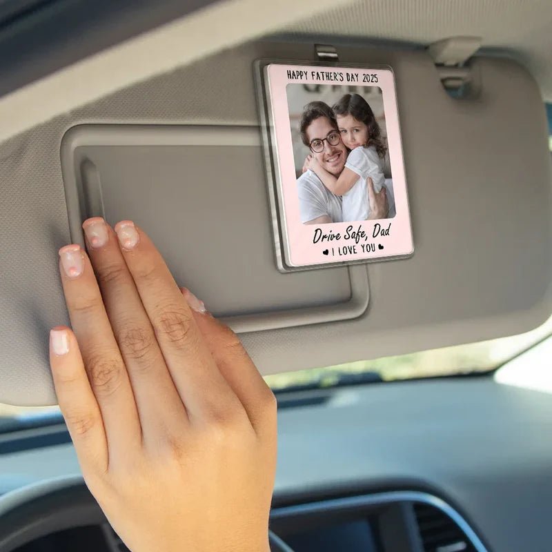 personalized custom gift for dad with clear acrylic finish