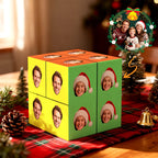 Custom Photo Face Cube Personalized Magic Puzzle Christmas Gift - DiyGiftly