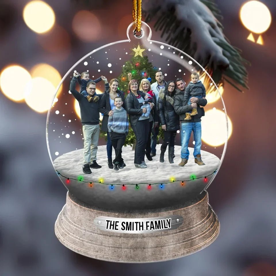 Custom Photo Family, Friends - Personalized Family Photo Ornament 680884 - DiyGiftly