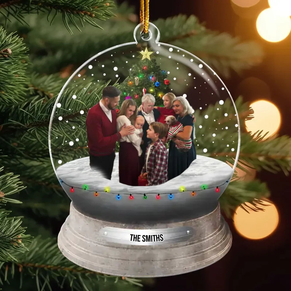 Custom Photo Family, Friends - Personalized Family Photo Ornament 680884 - DiyGiftly