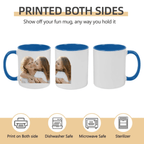 Custom Photo Family Mug - Treasured Moments Forever Linked - Personalized Mother's Day Gift for Mom 1121138 - DiyGiftly