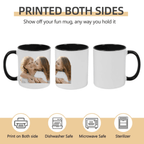 Custom Photo Family Mug - Treasured Moments Forever Linked - Personalized Mother's Day Gift for Mom 1121138 - DiyGiftly
