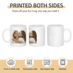 Custom Photo Family Mug - Treasured Moments Forever Linked - Personalized Mother's Day Gift for Mom 1121138 - DiyGiftly