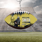 Custom Photo Football - Football Gift Ideas - Personalized Football Keychain 737740 - DiyGiftly