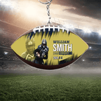 Custom Photo Football - Football Gift Ideas - Personalized Football Keychain 737740 - DiyGiftly