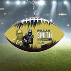 Custom Photo Football - Football Gift Ideas - Personalized Football Keychain 737740 - DiyGiftly