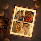 Custom Photo Frame Mirror Night Light – Personalized Birthday, Valentine’s Day, Christmas & Anniversary Gift - DiyGiftly