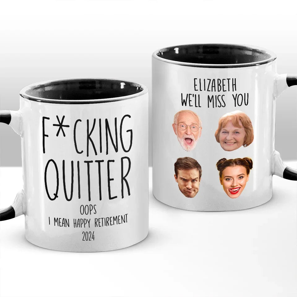 Custom Photo I Mean Happy Retirement - Coworker Personalized Custom Accent Mug - Christmas Gift, Appreciation, Retirement Gift For Coworkers, Work Friends, Colleagues 17118976 - DiyGiftly