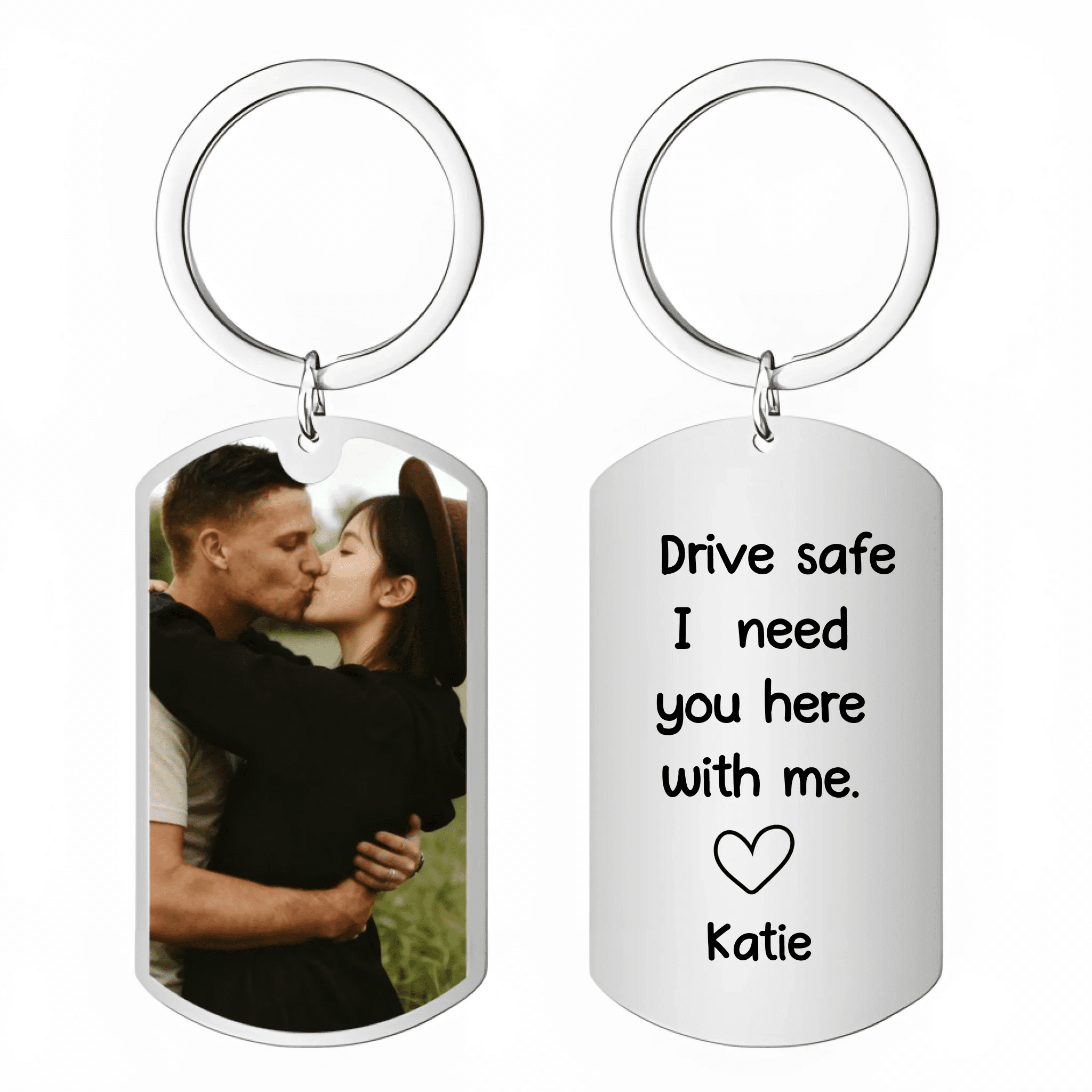 Custom Photo Keychain Gift – Personalized Picture Keyring for Boyfriend, Husband,Girlfriend,Wife Anniversary & Valentine’s Day Gift 1083901 - 1083909 - DiyGiftly