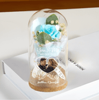 Custom Photo Light Up Dandelion In Glass Dome - Personalized Anniversary Wedding Gifts For Husband And Wife, Him And Her - Our Story, Our Way 12067072 - DiyGiftly