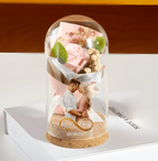 Custom Photo Light Up Eternal Rose In Glass Dome - Personalized Anniversary Wedding Gifts For Husband And Wife, Him And Her - Forever Yours, Forever Mine 64131840 - DiyGiftly