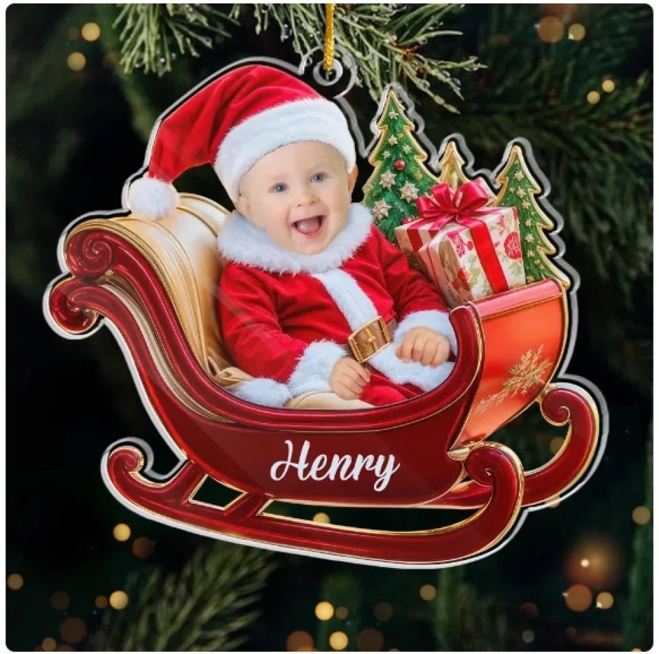 Custom Photo Little Ones Make Every Holiday More Magical And Bright - Family Personalized Custom Ornament - Acrylic Custom Shaped - Christmas Gift For Baby Kids, Newborn Baby, First Christmas 671384 - DiyGiftly