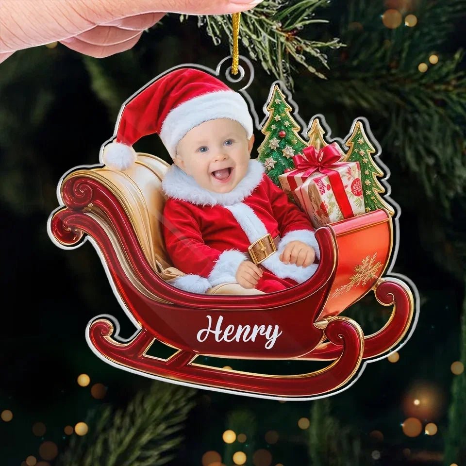 Custom Photo Little Ones Make Every Holiday More Magical And Bright - Family Personalized Custom Ornament - Acrylic Custom Shaped - Christmas Gift For Baby Kids, Newborn Baby, First Christmas 671384 - DiyGiftly