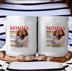 Custom Photo Magazine Cover Mug – Personalized Mother’s Birthday Gift, Mother Appreciation Present with Custom Picture & Name – A Heartwarming Keepsake That Reminds Us Life Comes With a Mother 1120389 - DiyGiftly