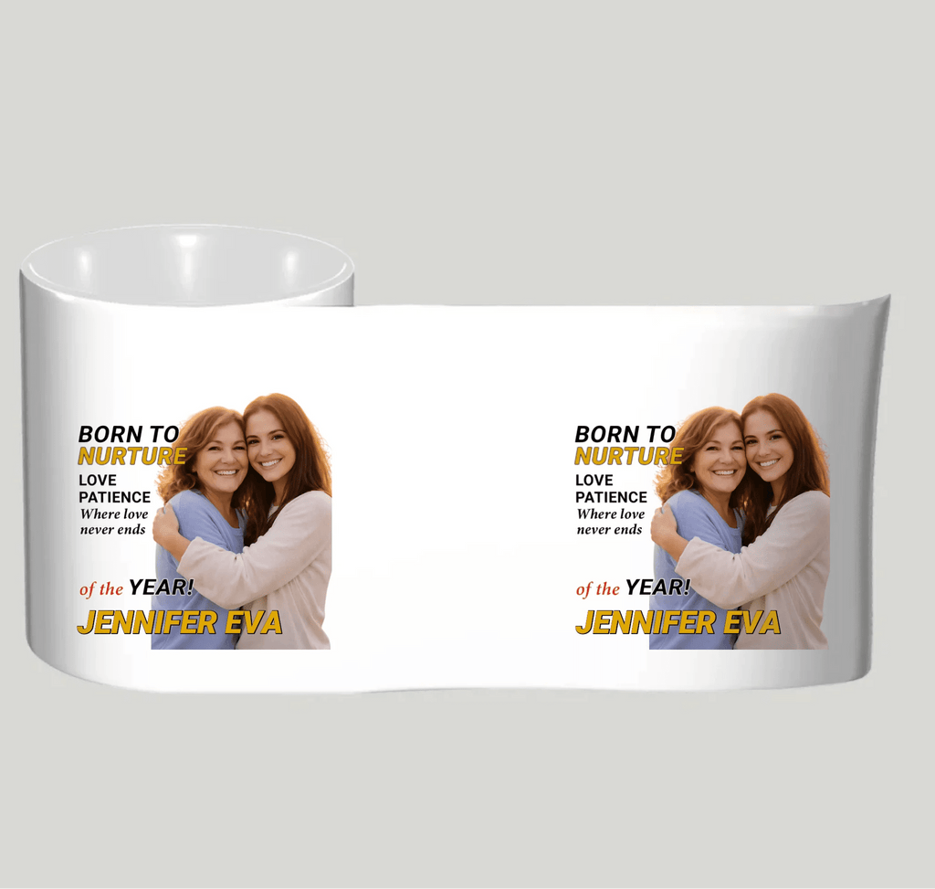 Custom Photo Magazine Cover Mug – Personalized Mother’s Birthday Gift, Mother Appreciation Present with Custom Picture & Name – A Heartwarming Keepsake That Reminds Us Life Comes With a Mother 1120389 - DiyGiftly