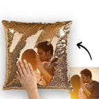 Custom Photo Magic Sequin Pillowcase Cover Only (Insert Not Included) – Multiple Colors - DiyGiftly
