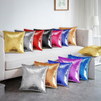 Custom Photo Magic Sequin Pillowcase Cover Only (Insert Not Included) – Multiple Colors - DiyGiftly