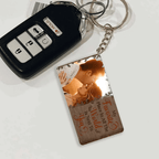 Custom Photo My Favorite Place In All The World Is Next To You - Gift For Couples - Personalized Custom Keychain 736254 - DiyGiftly
