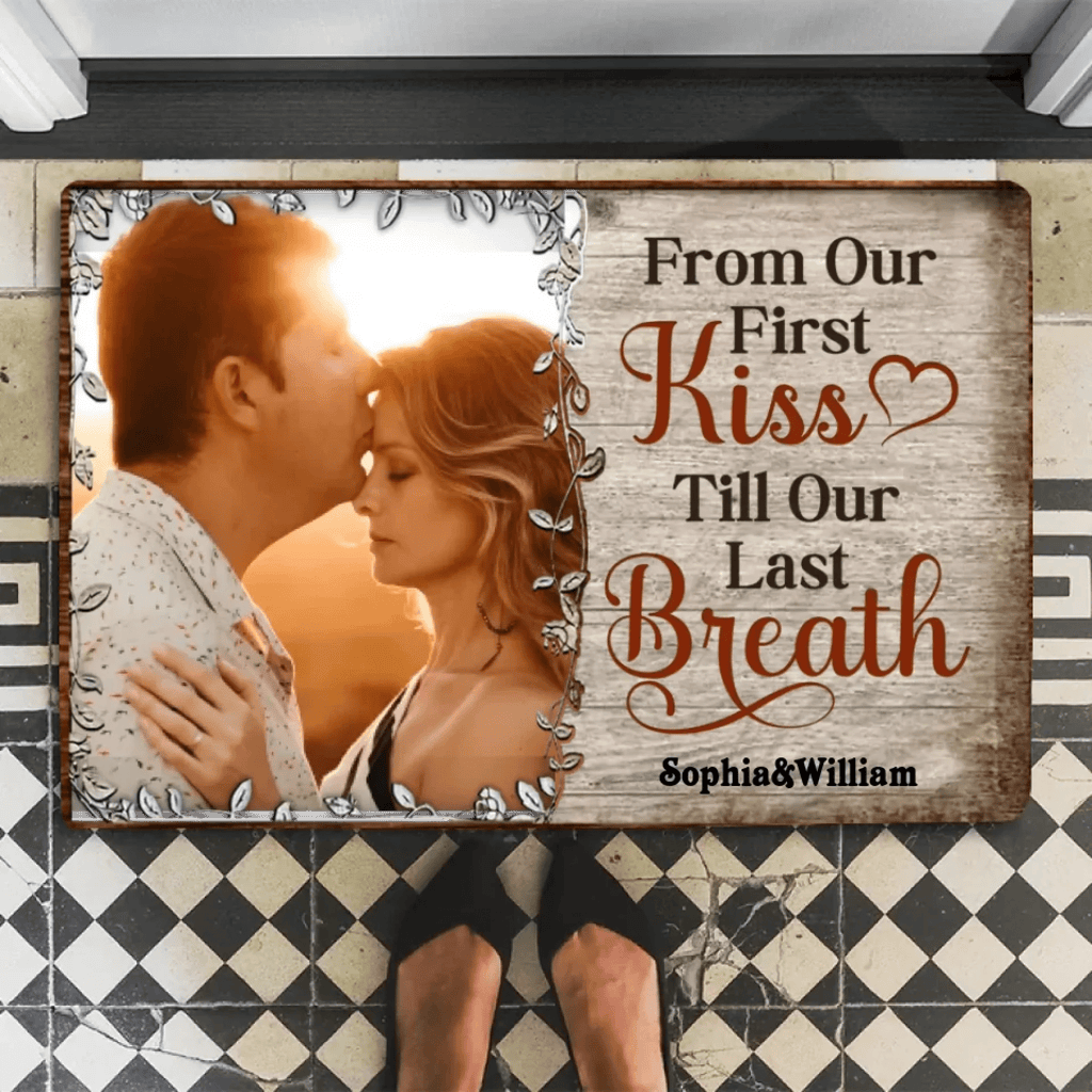 Custom Photo My Favorite Place In All The World Is Next To You - Gift For Couples - Personalized Custom Mat 715457 - D - DiyGiftly