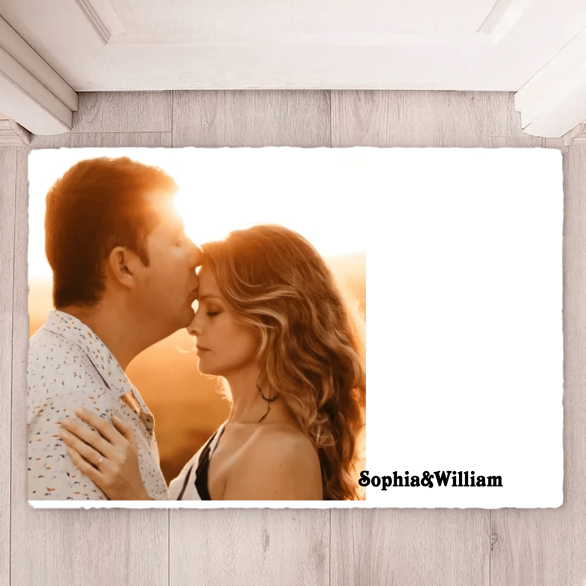 Custom Photo My Favorite Place In All The World Is Next To You - Gift For Couples - Personalized Custom Mat 715457 - D - DiyGiftly