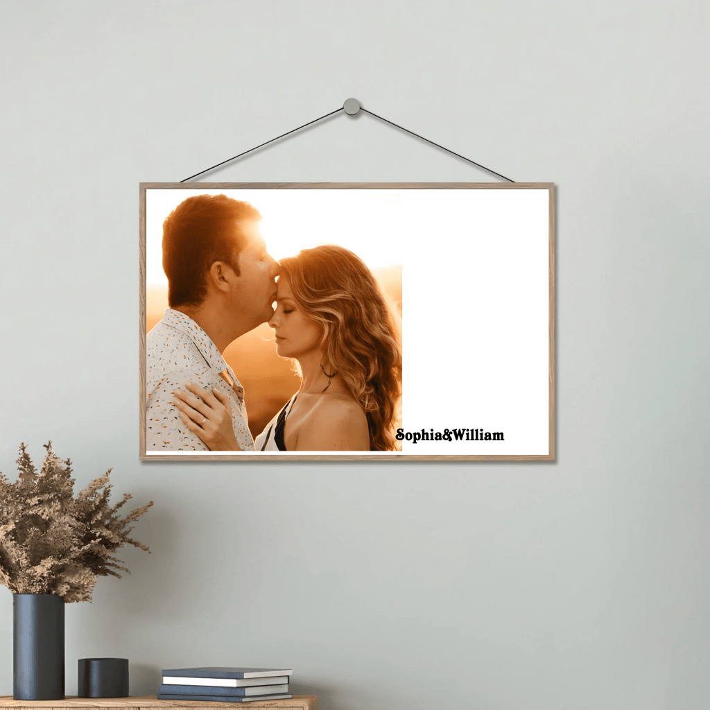 Custom Photo My Favorite Place In All The World Is Next To You - Gift For Couples - Personalized Custom Wooden Plaque 715457 - DiyGiftly